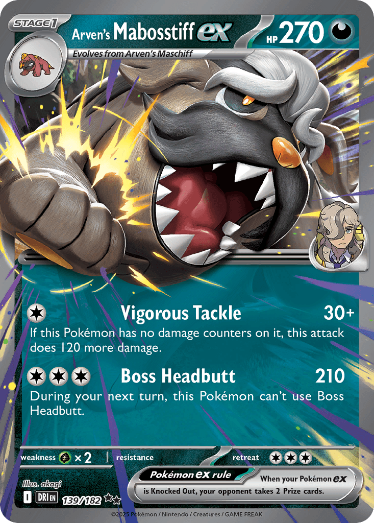 MABOSSIFF EX ARVEN
