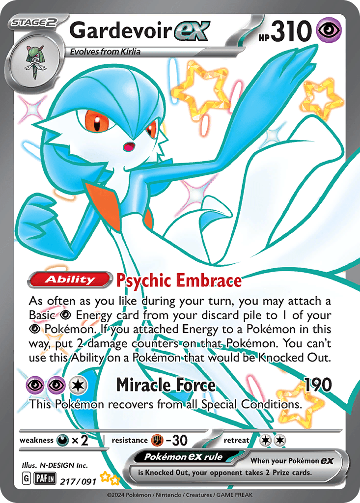 Gardevoir ex shiny